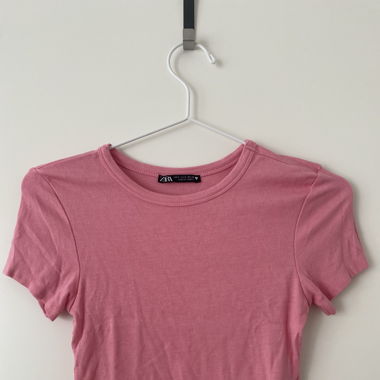 Cropped T-Shirt / Pink
