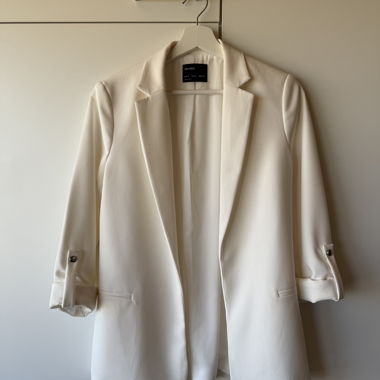 Weisser Blazer