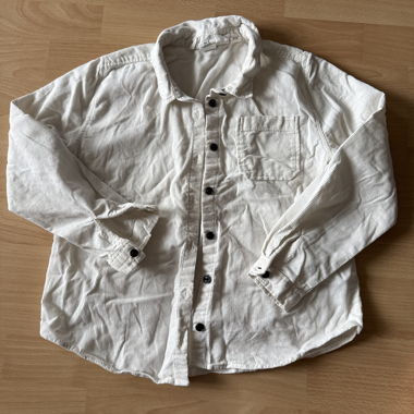 Camicia bianca maniche lunghe bambino 9 anni