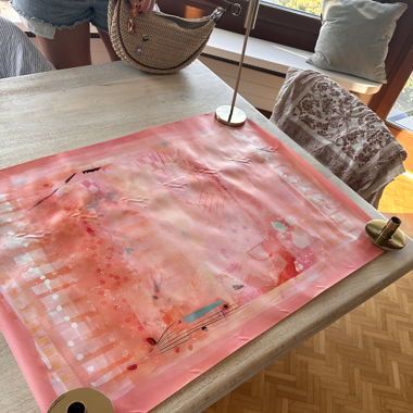 Abstract Print on Canvas - 60x80