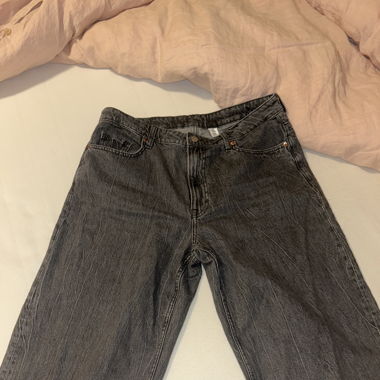 Pantalon baggy gris 