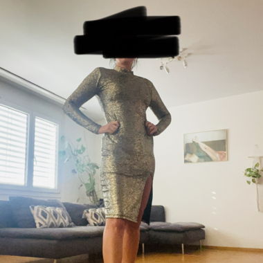 Y2k Glitzerndes Partydress M von Topshop