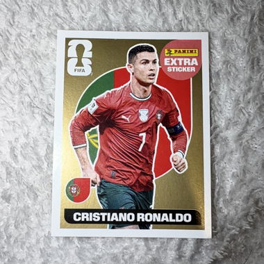 Ronaldo Extra Gold Sticker Panini 2026