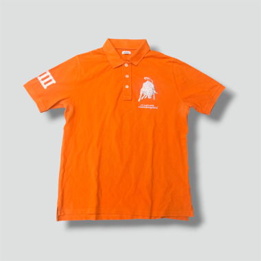 Lamborghini orange polo shirt