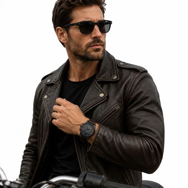 COLORADO BOYS UHR – Vintage Biker Edition 48 mm