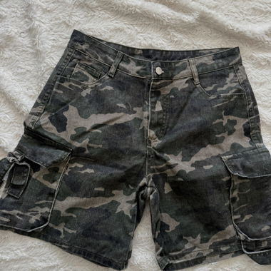 Camouflage Cargo Shorts