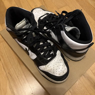 Nike dunks (panda) high