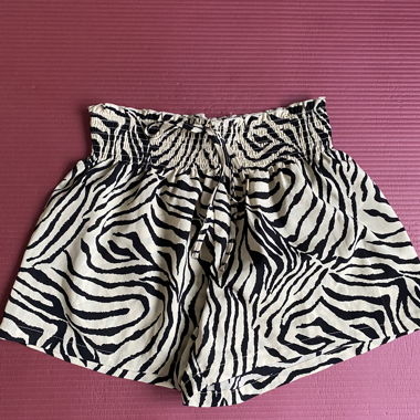 Zebra Print Shorts