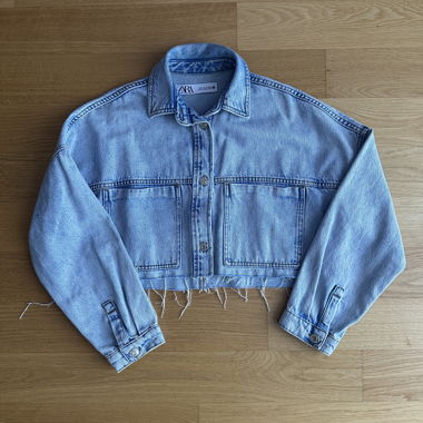 Veste en jeans courte