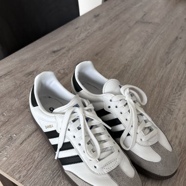 Adidas Samba OG 39 1/3 NEU white/core black/granit