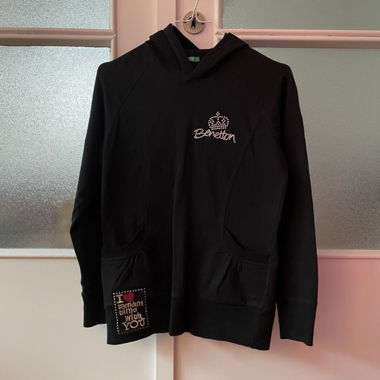 Benetton-Hoodie, Grösse XS
