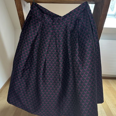 Louche Luxe A-line Skirt Joyous Triangle L