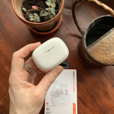 JBL WaveBeam - écouteurs Bluetooth avec boîtier