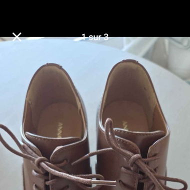 Mocassins a talon 