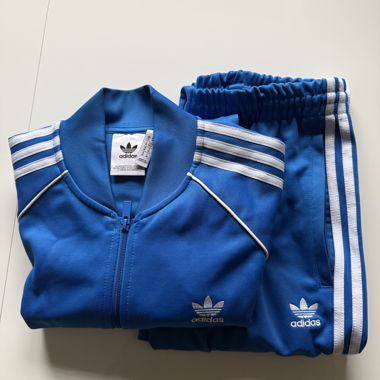 Adidas sports set, blue, size M, adult