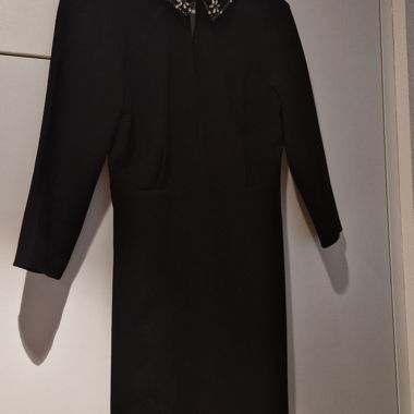 Embellished Black Dress