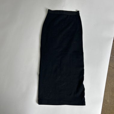 Zara Schwarzer Midirock