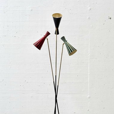 Lampadaire Mid-Century de Lumenform, années 1960