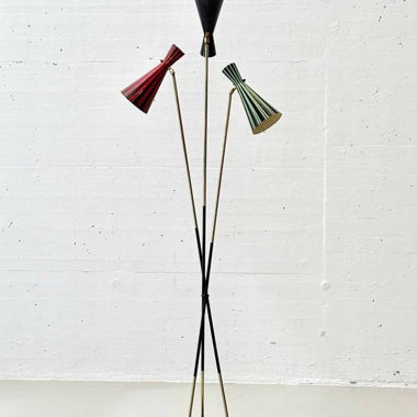 Lampadaire Mid-Century de Lumenform, années 1960