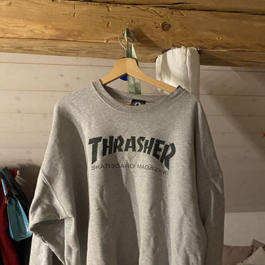 Sweat thrasher gris / grey