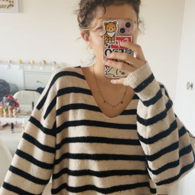 Striped sweater