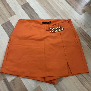 Orange skort