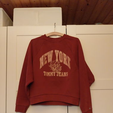 rotes sweatshirt
