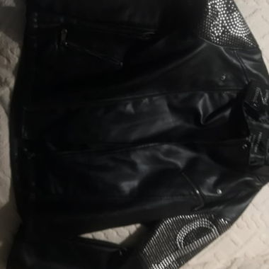 pp xxl Leder Bomber Jacke