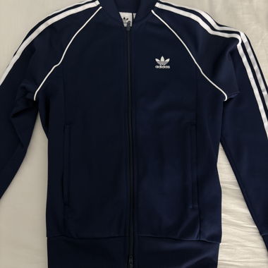 Adidas Trainingsjacke - Navy/Weiss