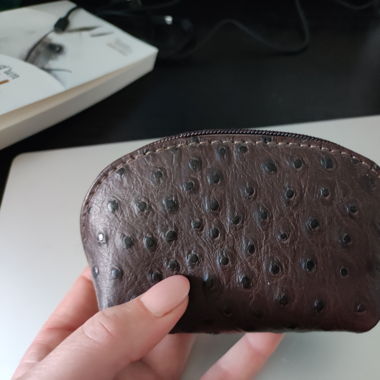 Petite pochette en cuir
