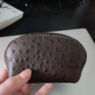 Petite pochette en cuir