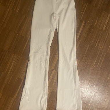 Leggings svasati bianchi H&M Move Taglia S