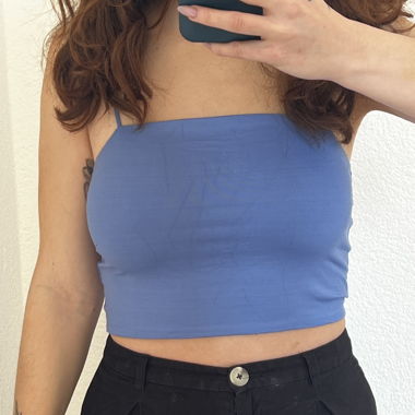 Top bleu