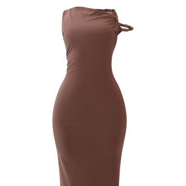 Robe longue moulante 