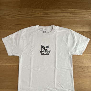 OBEY shirt weiss