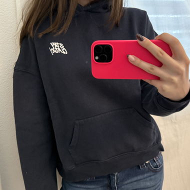 Felpa blu navy