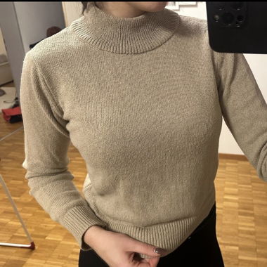 Pull col montant, Pamela Reif x NA-KD, taille XS