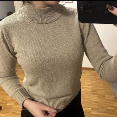 Pull col montant, Pamela Reif x NA-KD, taille XS