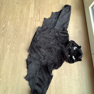 Costume pipistrello con felpa con cappuccio