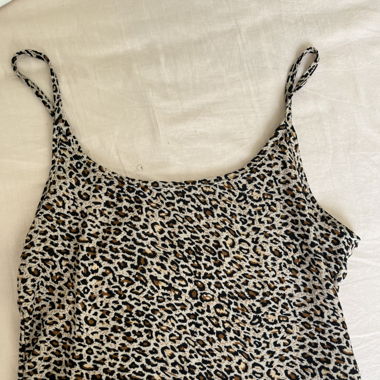 Crop Top léopard