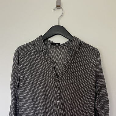 Opus Bluse Grau