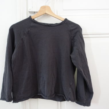 T-shirt manches longues gris Pull&Bear