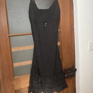 black dress