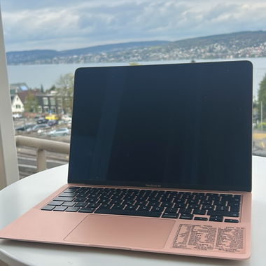 MacBook Air rosafarbene