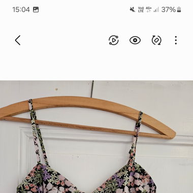 Blumen crop top