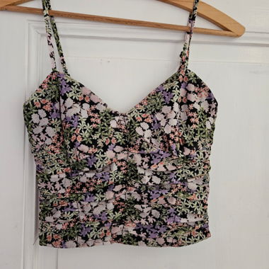Blumen crop top