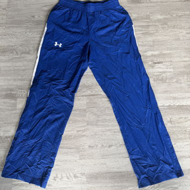 Under Armour pantaloni da ginnastica blu e bianchi Taglia: M