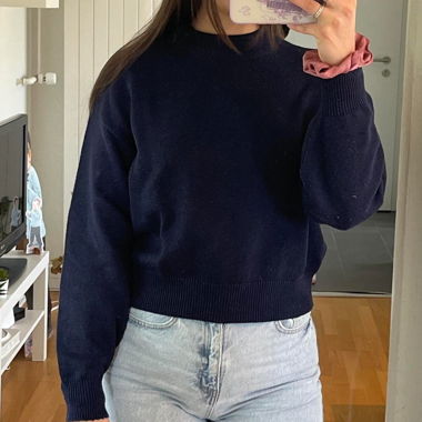 Pull bleu