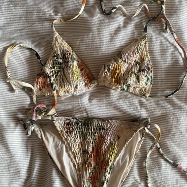 Patterned Bikini Set, 2Fr Shipping