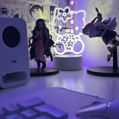 Lampe LED Hello Kitty de table